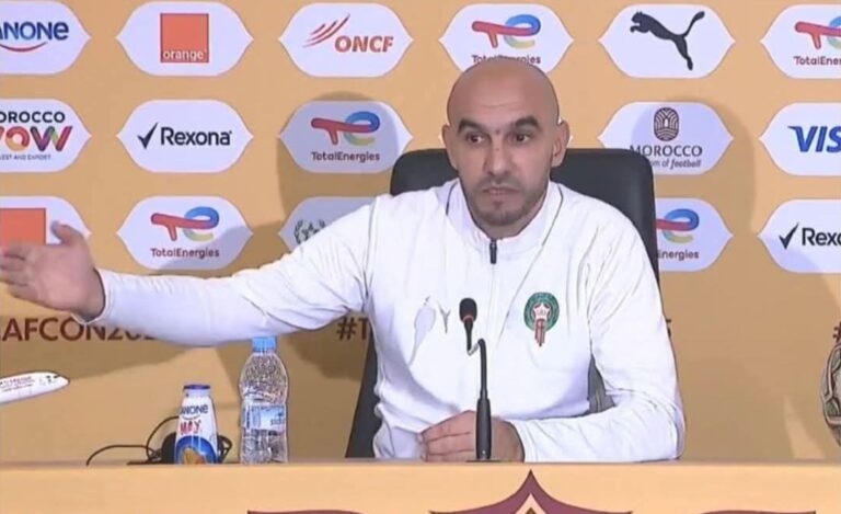 هذا ما صرح به وليد الركراكي قبل مواجهة السنغال
