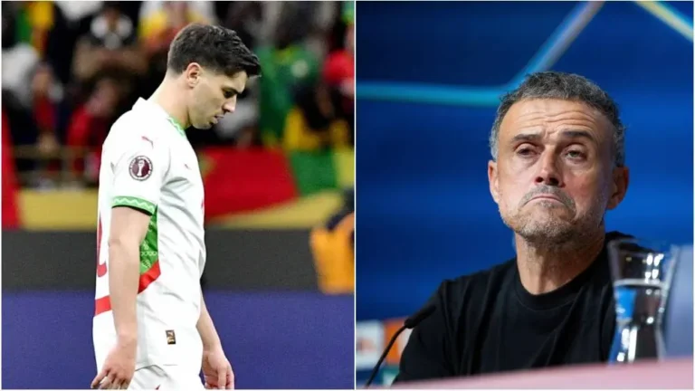إنريكي يتحدث عن براهيم دياز بعد إهداره ركلة الجزاء في نهائي كأس الأمم الإفريقية