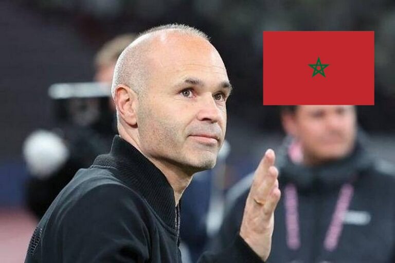 بعد أنباء عن إمكانية إلتحاقه بالطاقم التقني المغربي، أندريس إنييستا يزور الرباط